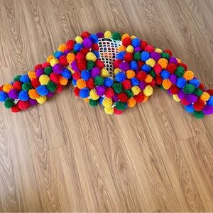 Pom pom jacket size M